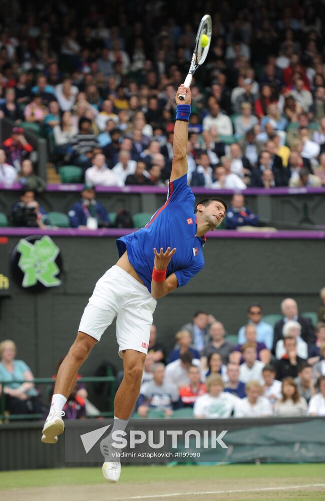 2012 Olympics. Tennis. Day Four