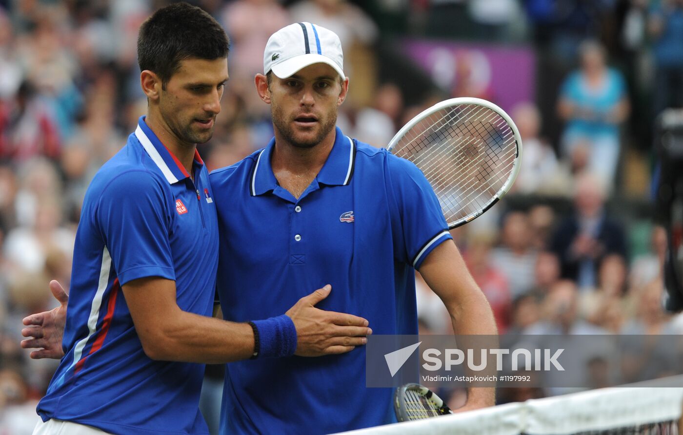 2012 Olympics. Tennis. Day Four