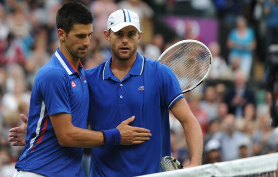 2012 Olympics. Tennis. Day Four