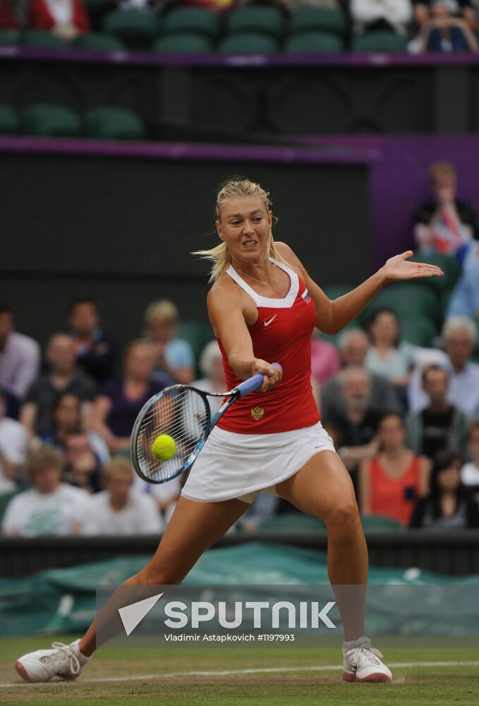 2012 Olympics. Tennis. Day Four