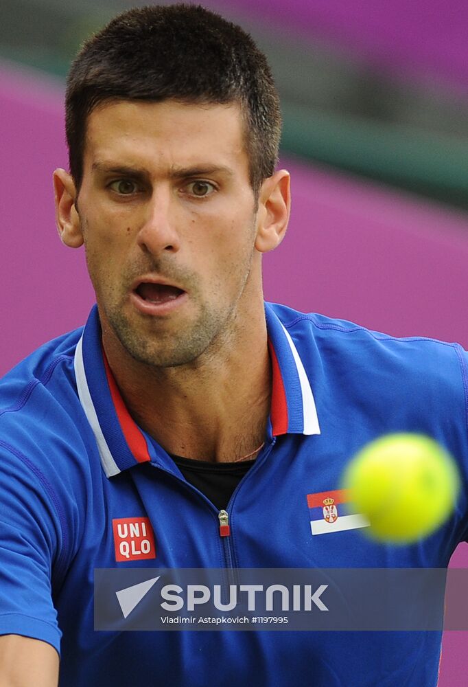 2012 Olympics. Tennis. Day Four