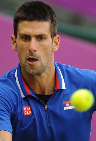 2012 Olympics. Tennis. Day Four