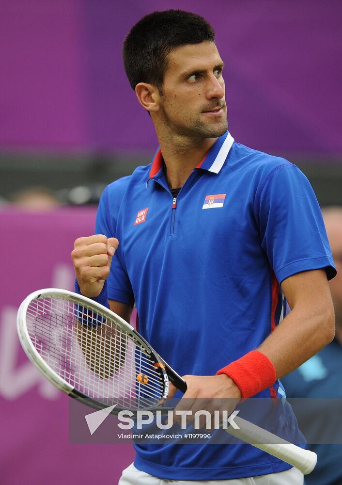 2012 Olympics. Tennis. Day Four