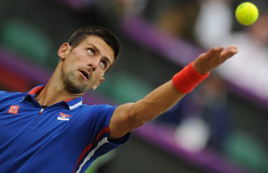 2012 Olympics. Tennis. Day Four