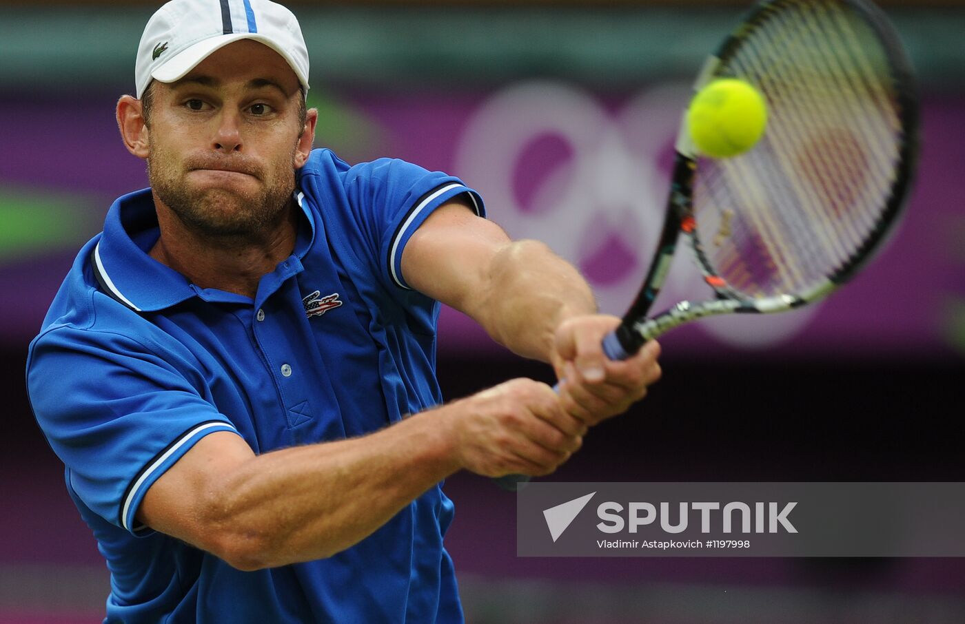2012 Olympics. Tennis. Day Four