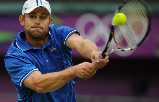 2012 Olympics. Tennis. Day Four