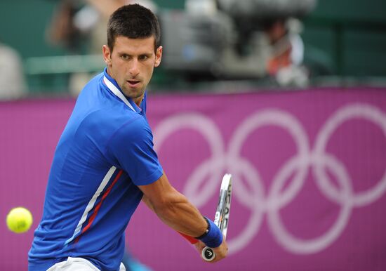 2012 Olympics. Tennis. Day Four