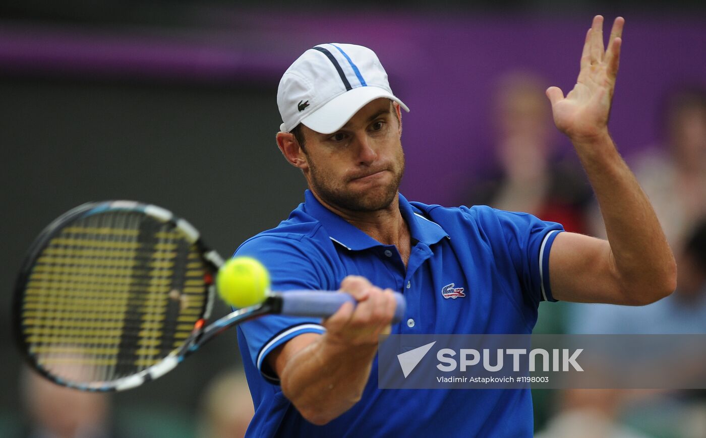 2012 Olympics. Tennis. Day Four
