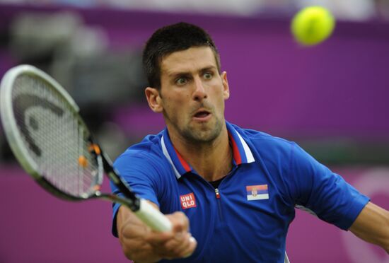 2012 Olympics. Tennis. Day Four