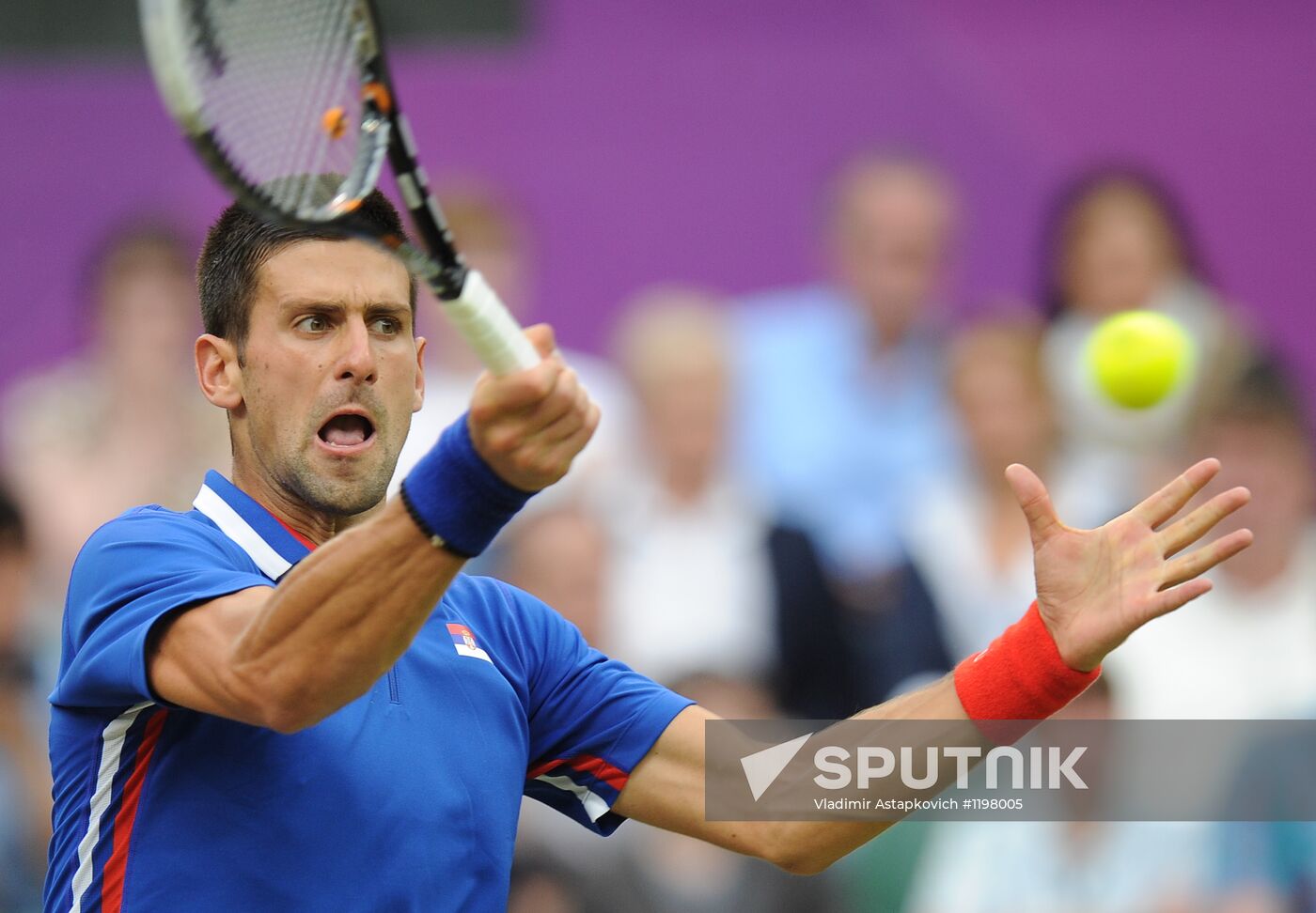 2012 Olympics. Tennis. Day Four