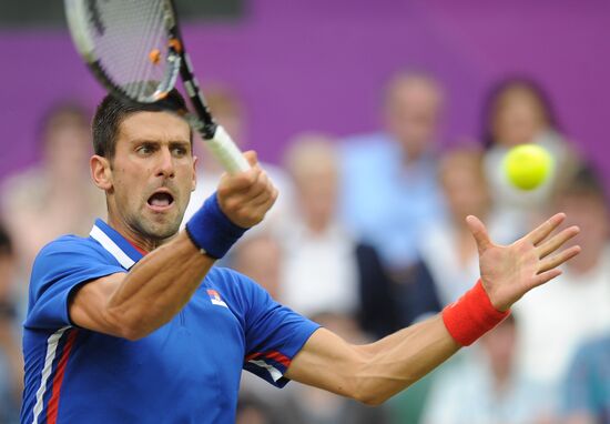 2012 Olympics. Tennis. Day Four