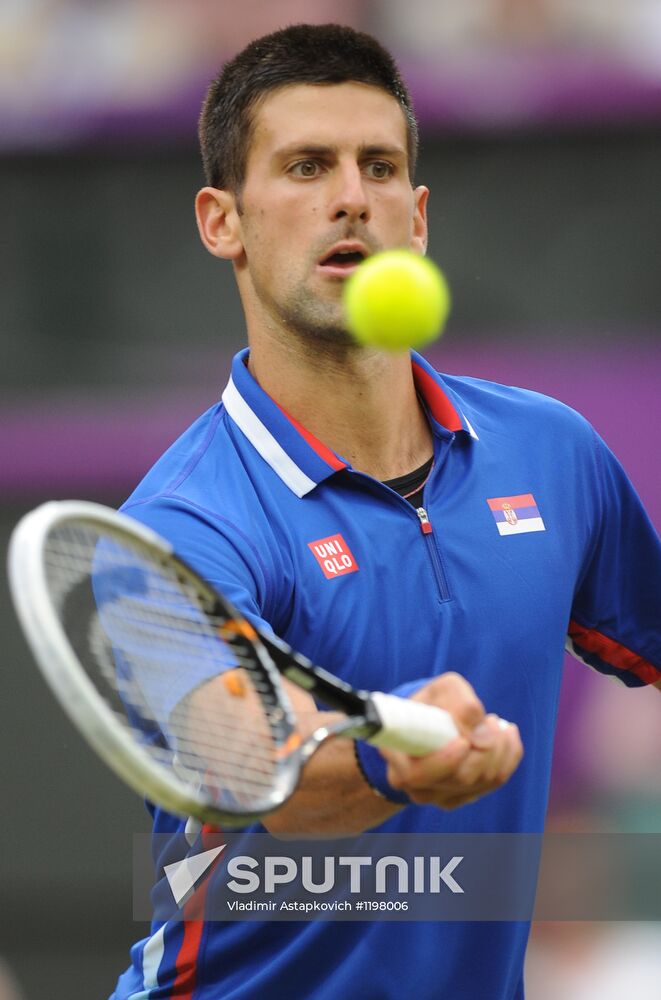 2012 Olympics. Tennis. Day Four