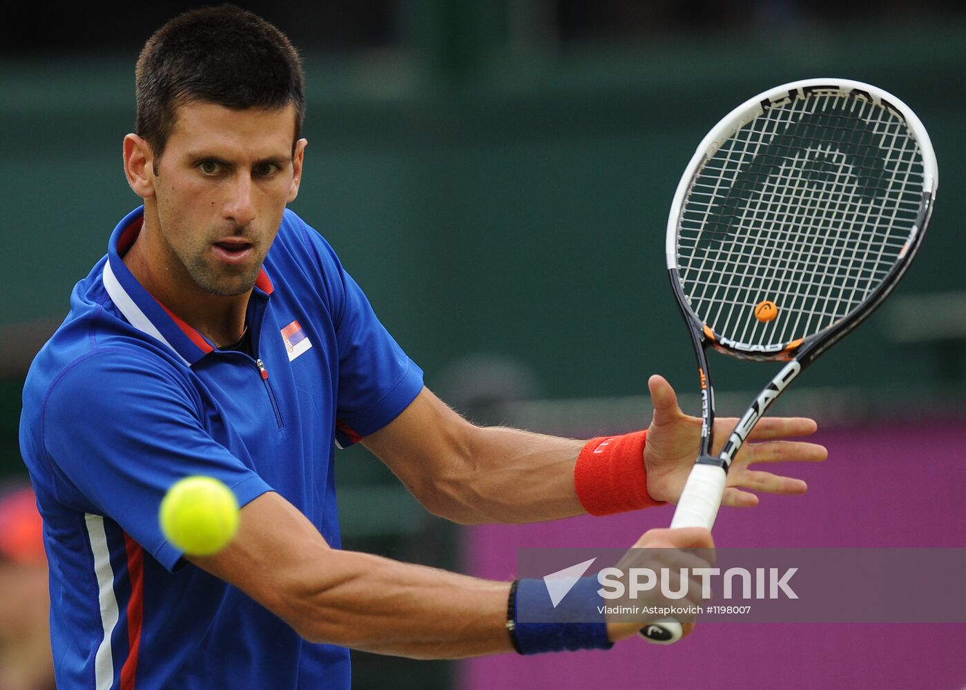 2012 Olympics. Tennis. Day Four