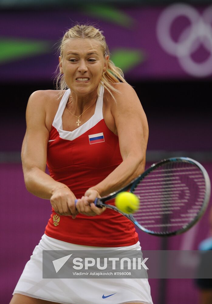 2012 Olympics. Tennis. Day Four