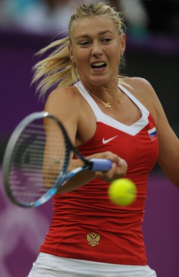 2012 Olympics. Tennis. Day Four