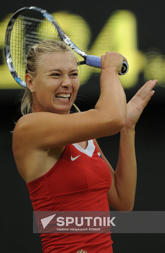 2012 Olympics. Tennis. Day Four