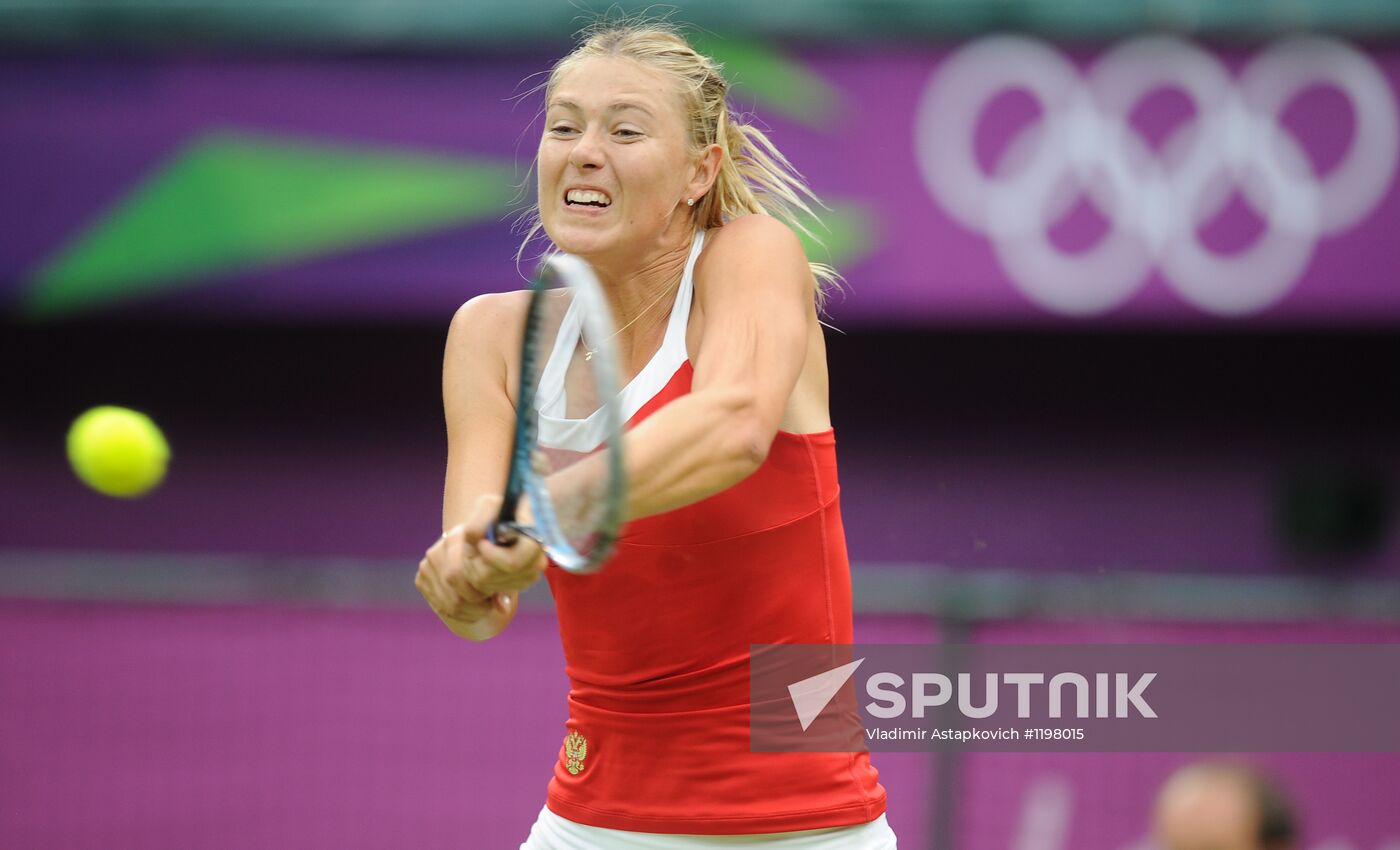 2012 Olympics. Tennis. Day Four