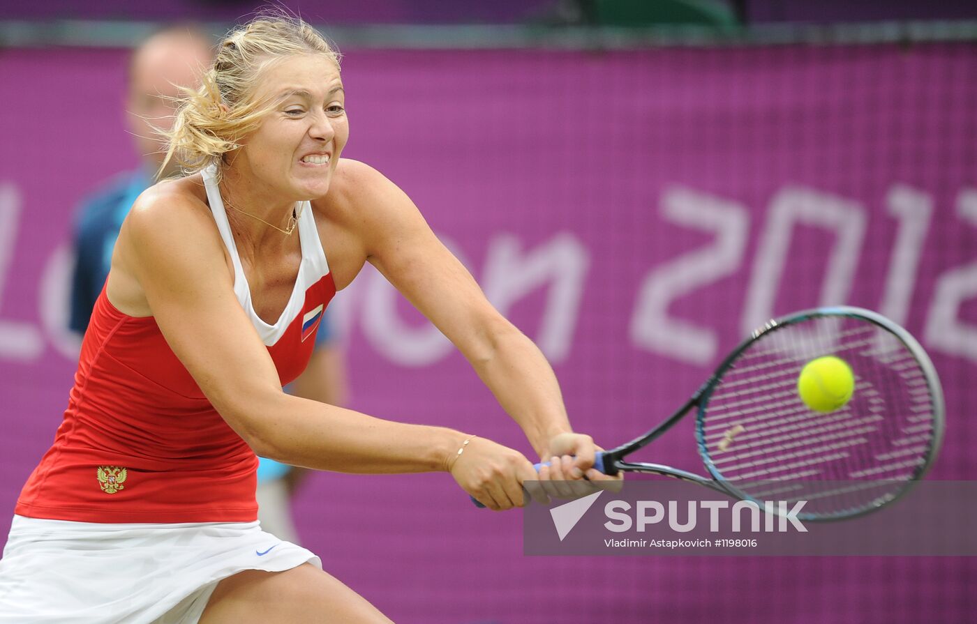 2012 Olympics. Tennis. Day Four