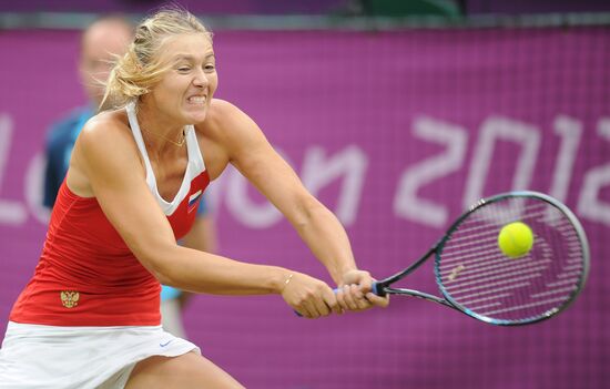 2012 Olympics. Tennis. Day Four