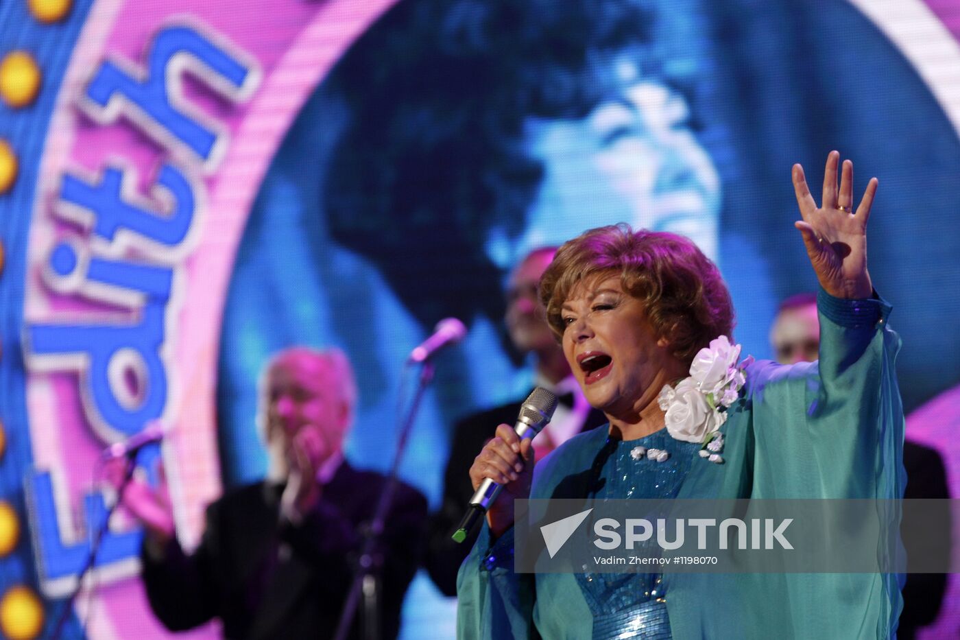 Jubilee concert of Edita Piekha