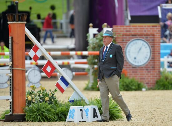 2012 Olympic Games. Equestrian. Individual Eventing. Jumping