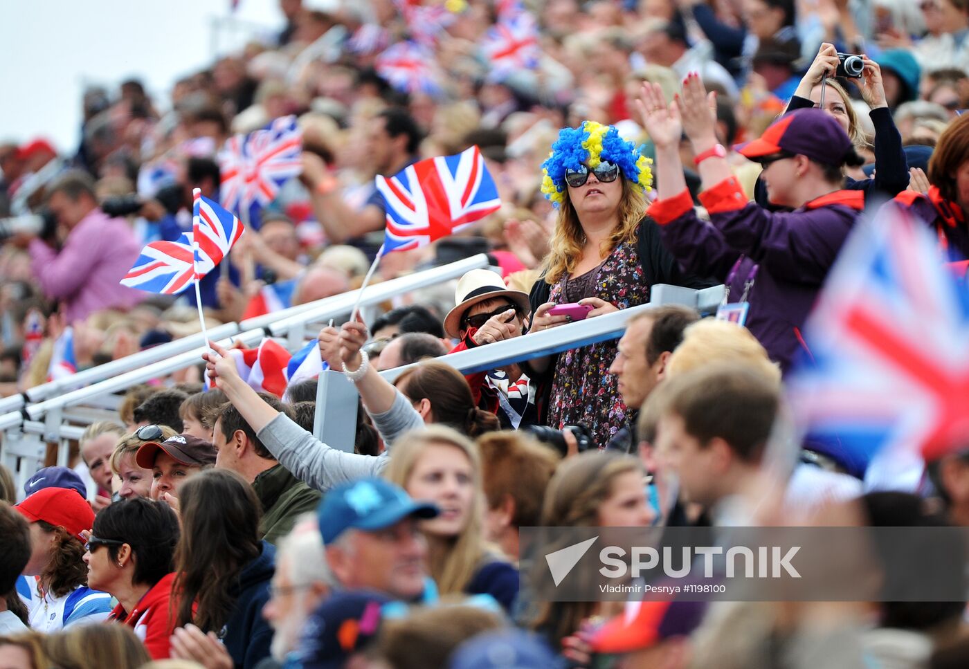 2012 Olympic Games. Equestrian. Team Eventing. Jumping