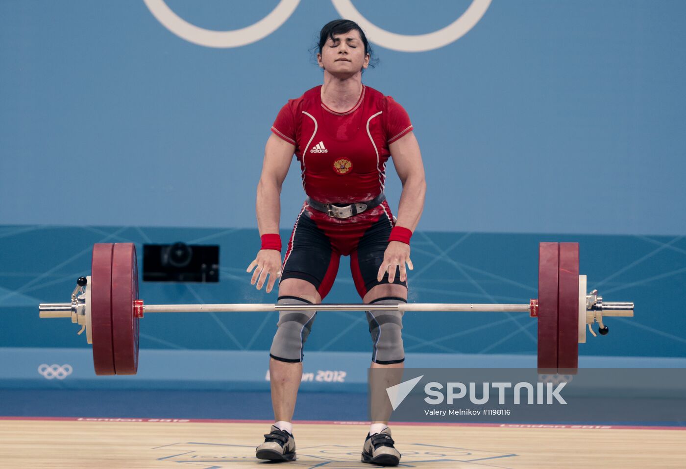 2012 Olympics. Weightlifting. Women's 63 kg