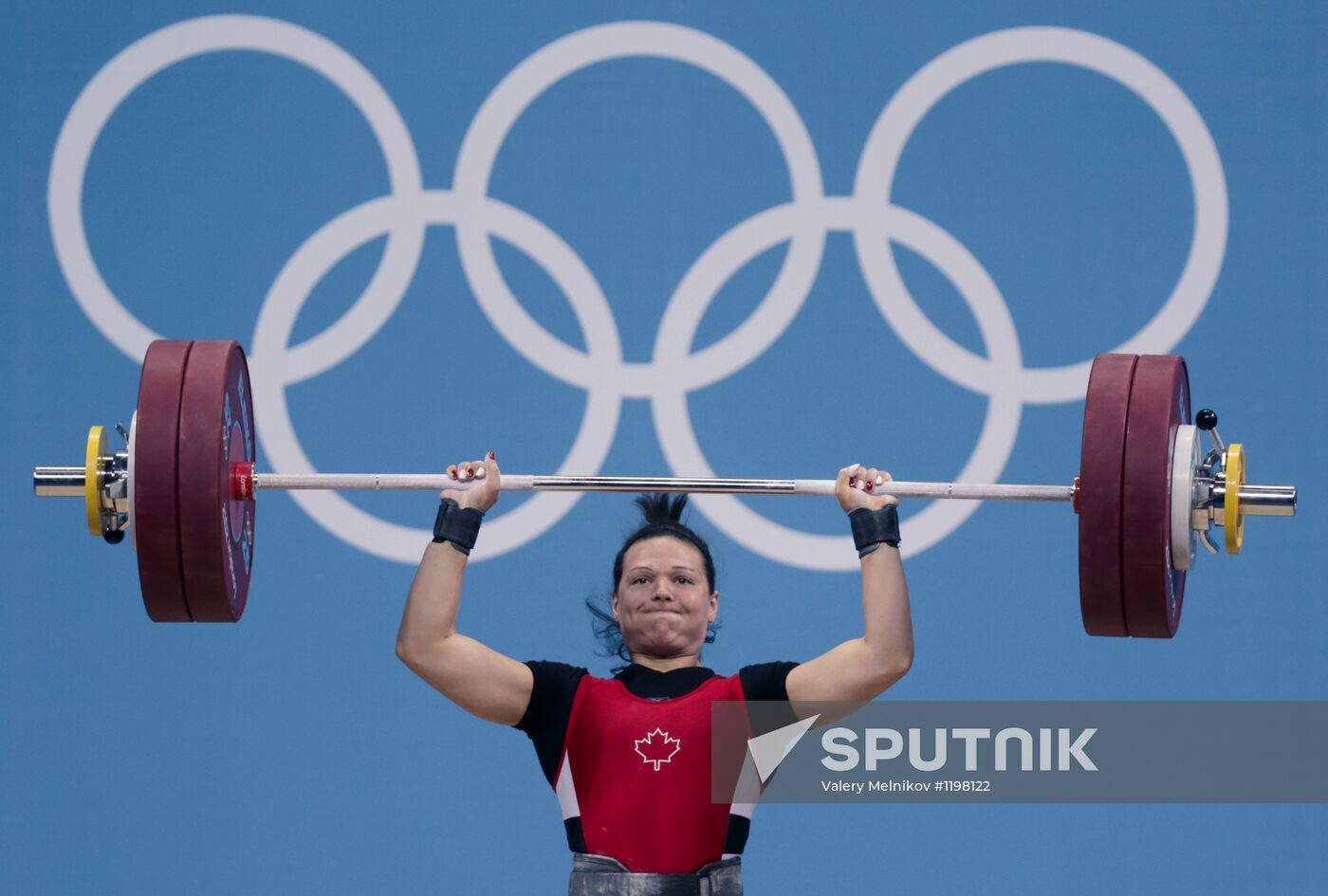 2012 Olympics. Weightlifting. Women's 63 kg