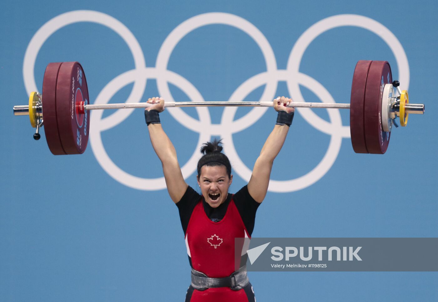 2012 Olympics. Weightlifting. Women's 63 kg