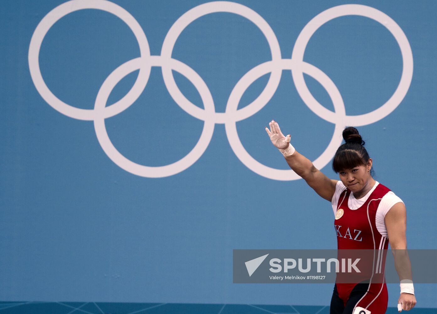 2012 Olympics. Weightlifting. Women's 63 kg