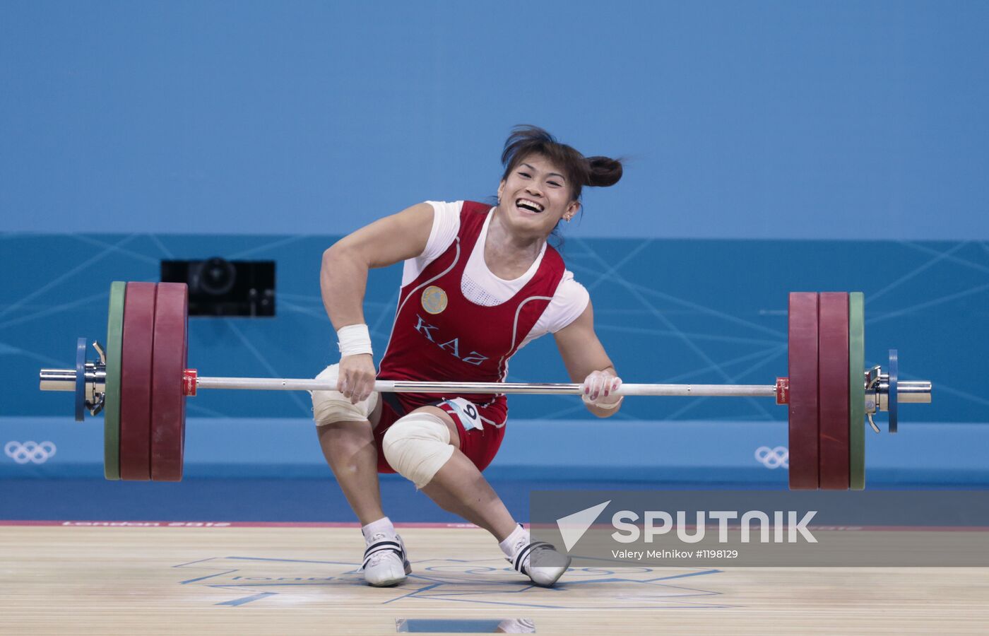2012 Olympics. Weightlifting. Women's 63 kg