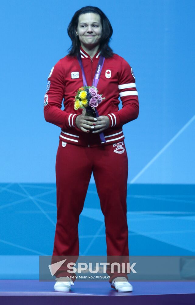 2012 Olympics. Weightlifting. Women's 63 kg