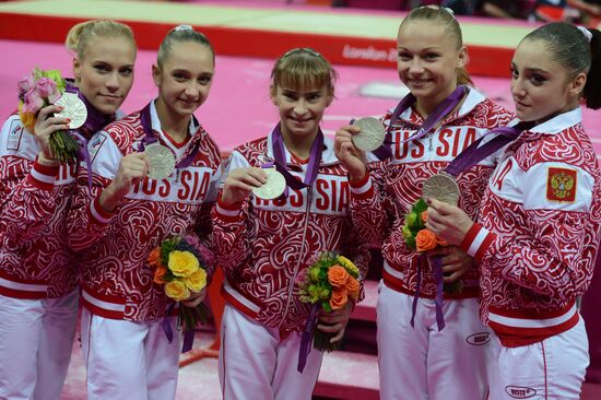 2012 Olympics. Women's Team Gymnastics Finals