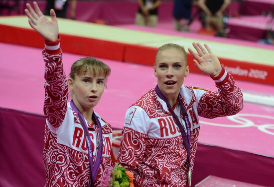 2012 Olympics. Women's Team Gymnastics Finals