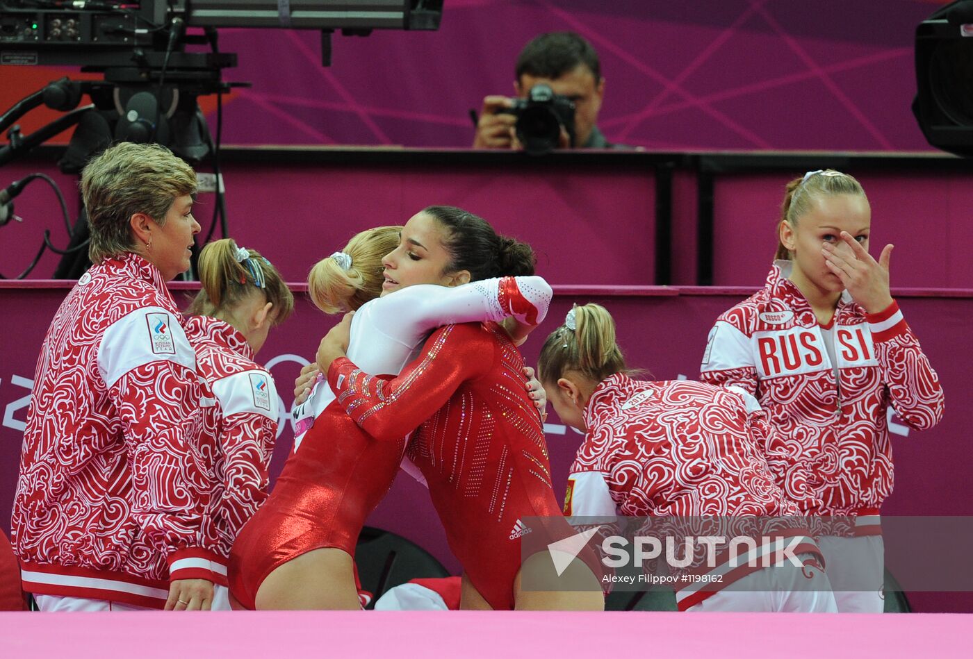 Summer Olympics 2012. Women's Gymnastics. Team championship