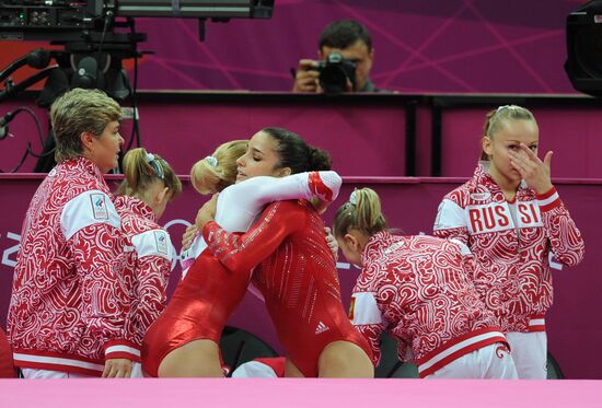 Summer Olympics 2012. Women's Gymnastics. Team championship
