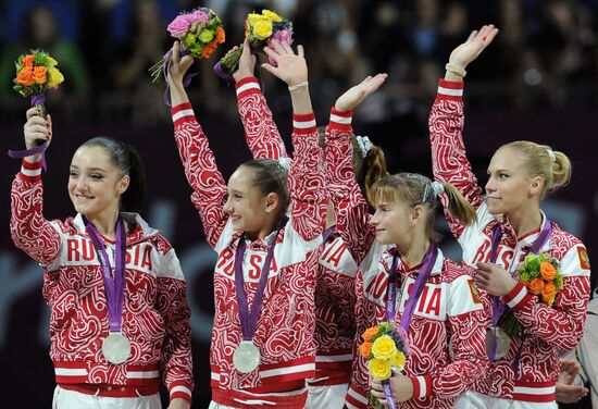Summer Olympics 2012. Women's Gymnastics. Team championship