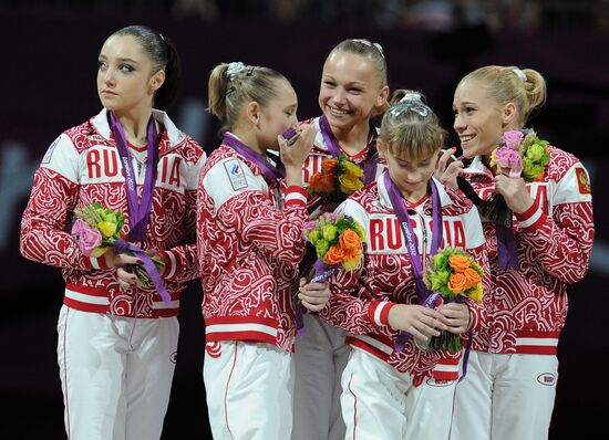 2012 Olympics. Women's Team Gymnastics Finals