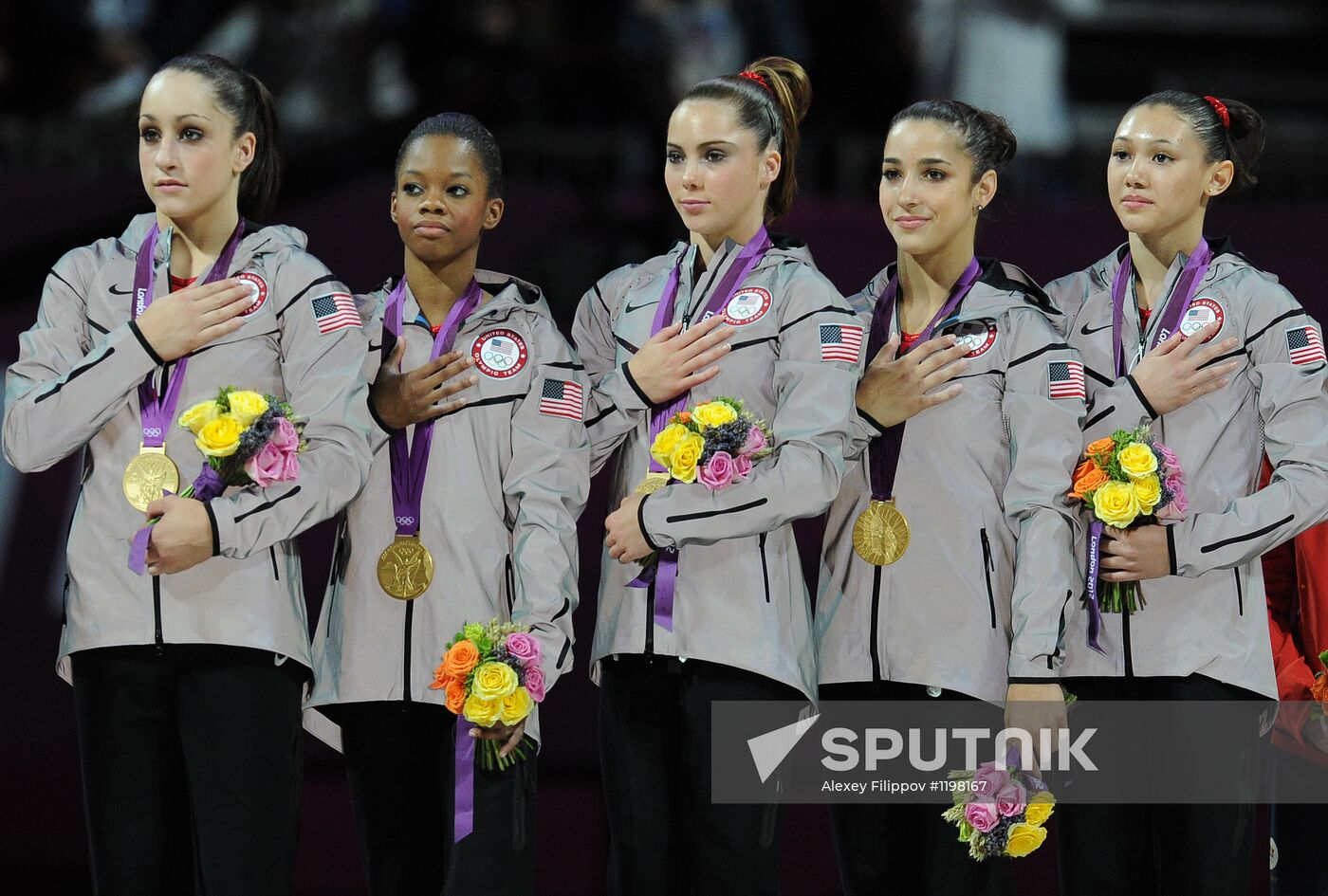 Summer Olympics 2012. Women's Gymnastics. Team championship