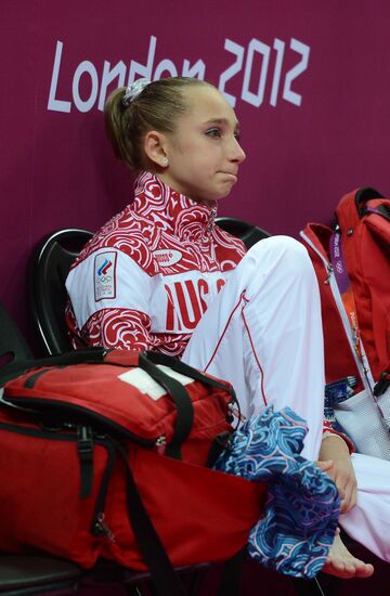 2012 Olympics. Artistic Gymnastics. Women's team event