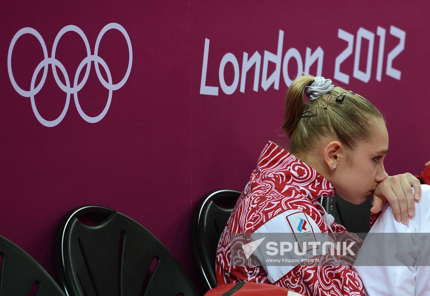 2012 Olympics. Artistic Gymnastics. Women's team event