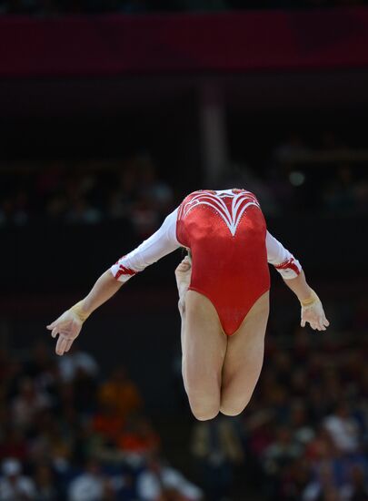 2012 Olympics. Artistic Gymnastics. Women's team event