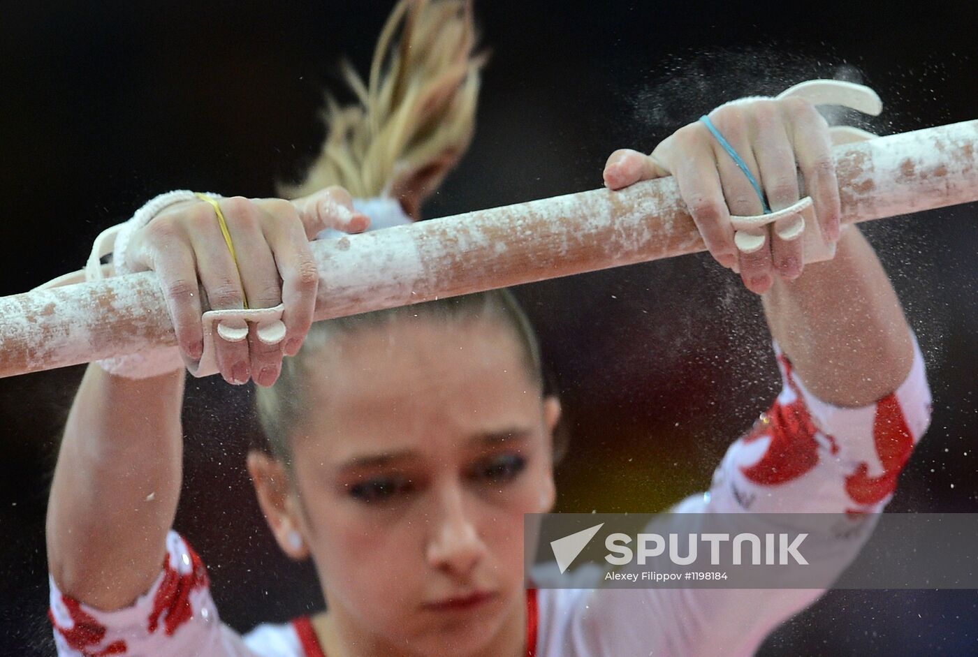 2012 Olympics. Artistic Gymnastics. Women's team event