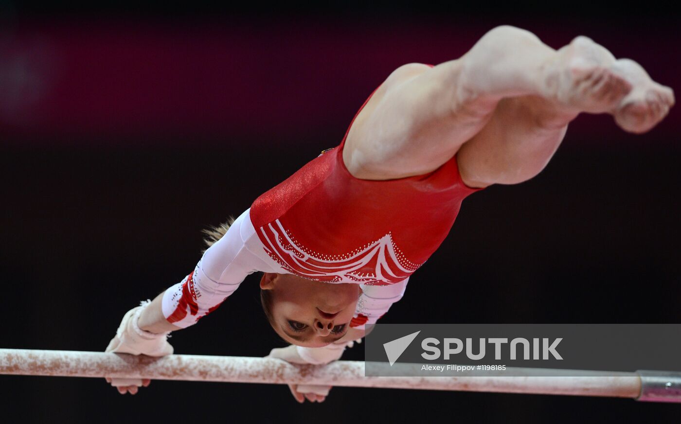2012 Olympics. Artistic Gymnastics. Women's team event