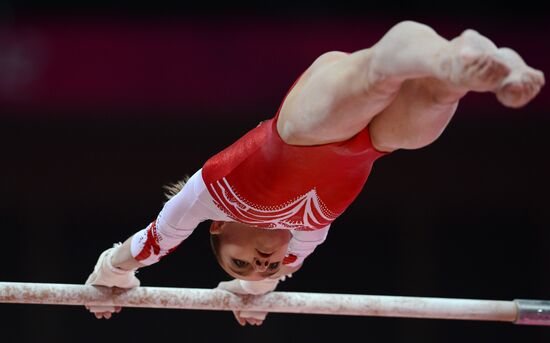 2012 Olympics. Artistic Gymnastics. Women's team event