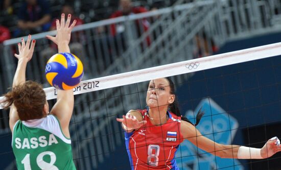 2012 Olympics. Women's Volleyball. Algeria vs. Russia