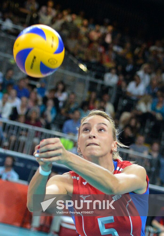 Olympics 2012 Women's Volleyball. Algeria vs. Russia