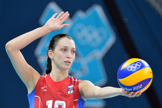 Olympics 2012 Women's Volleyball. Algeria vs. Russia