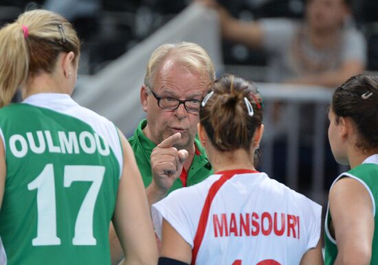 Olympics 2012 Women's Volleyball. Algeria vs. Russia