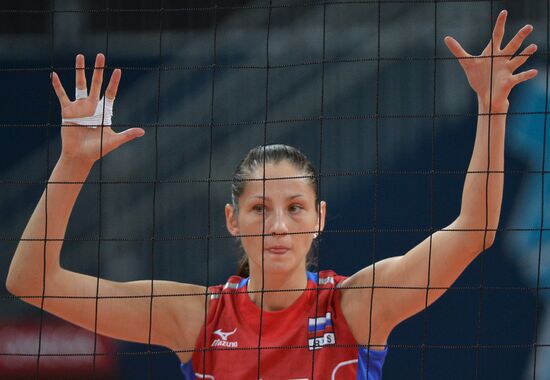 Olympics 2012 Women's Volleyball. Algeria vs. Russia